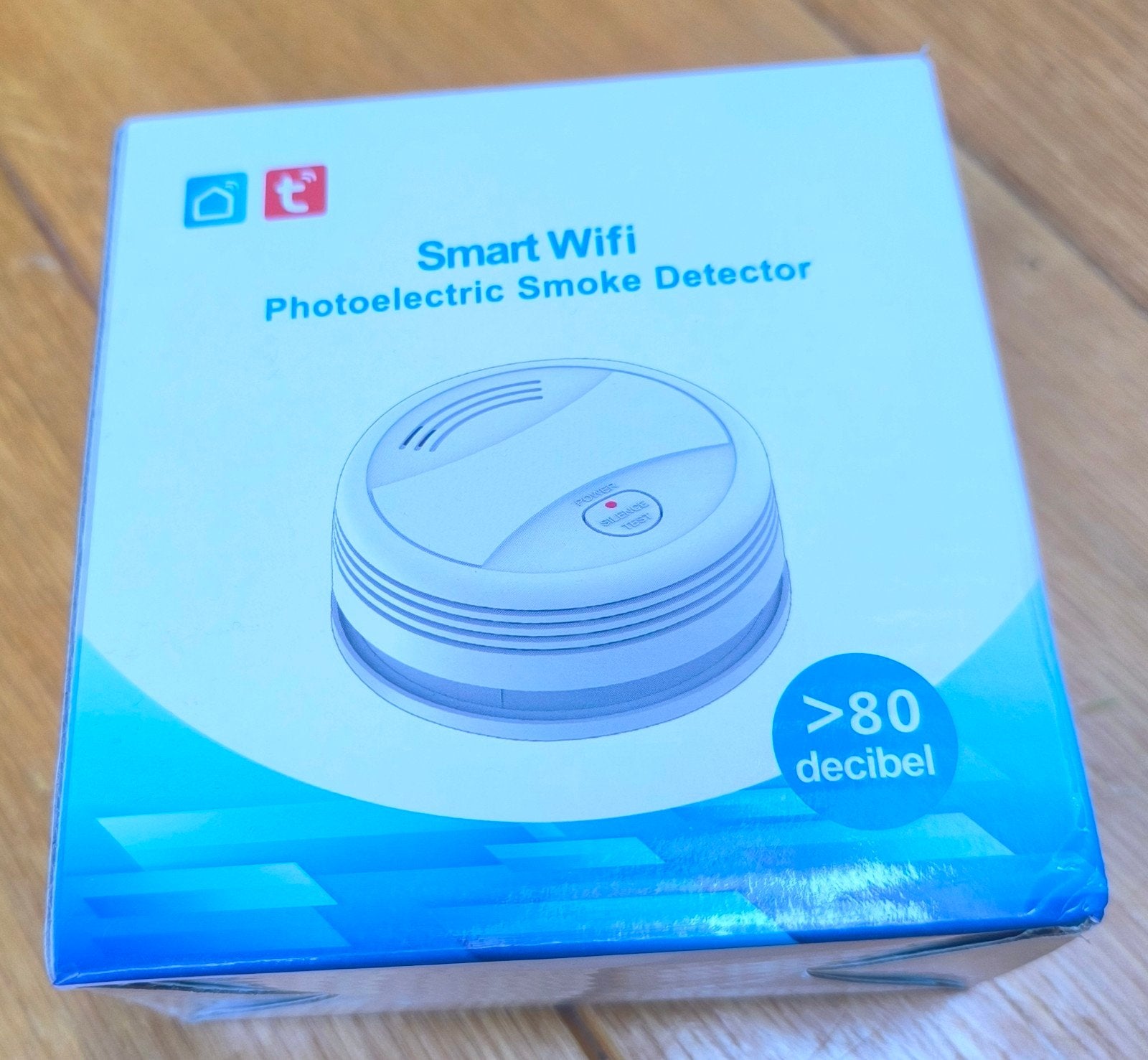 Rookmelder met wifi verbonden (Tuya), Ophalen of Verzenden, Nieuw, Detector, Sensor of Melder, Rook
