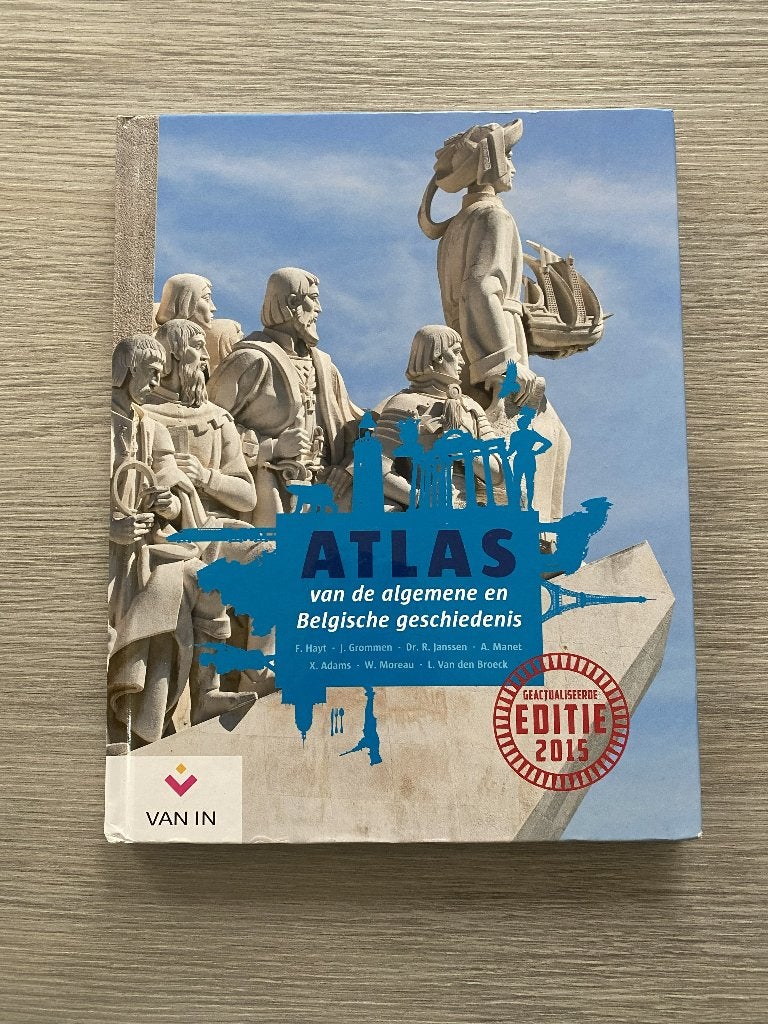 Atlas van de algemene en Belgische geschiedenis, ASO, Geschiedenis, Nieuw, Ophalen of Verzenden