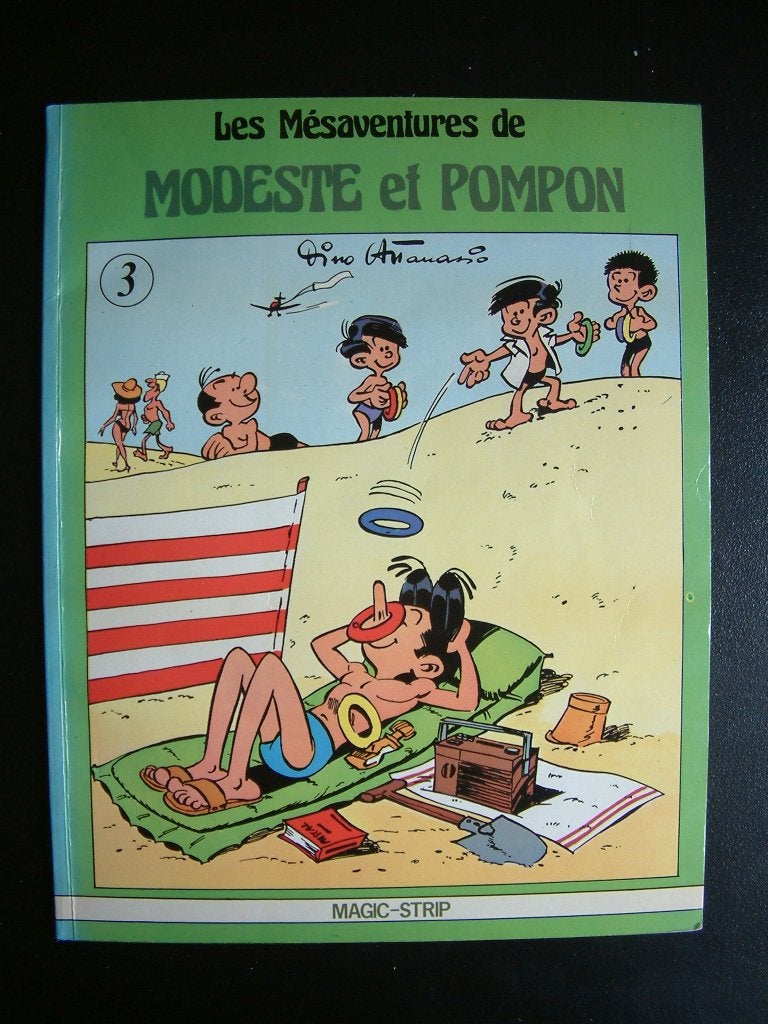Les mésaventures de Modeste et Pompon, n 3 - [EO], Livres, BD, Enlèvement ou Envoi, Une BD, Dino Attanasio, Utilisé