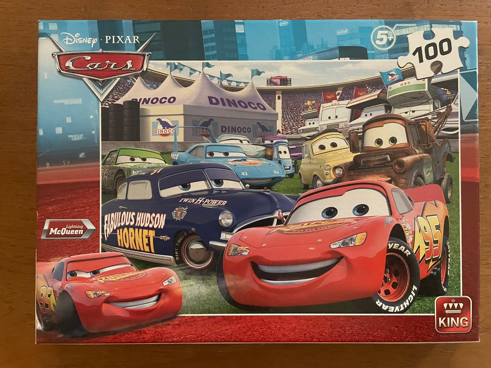 Puzzel Cars 100 stuks, Ophalen of Verzenden, Meer dan 50 stukjes, Zo goed als nieuw, 4 tot 6 jaar