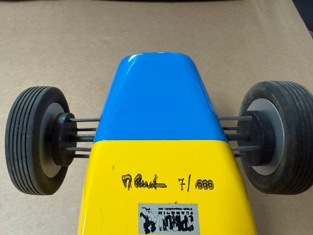 Voiture de course jaune de Fantasio, Enlèvement ou Envoi, Comme neuf, Voiture