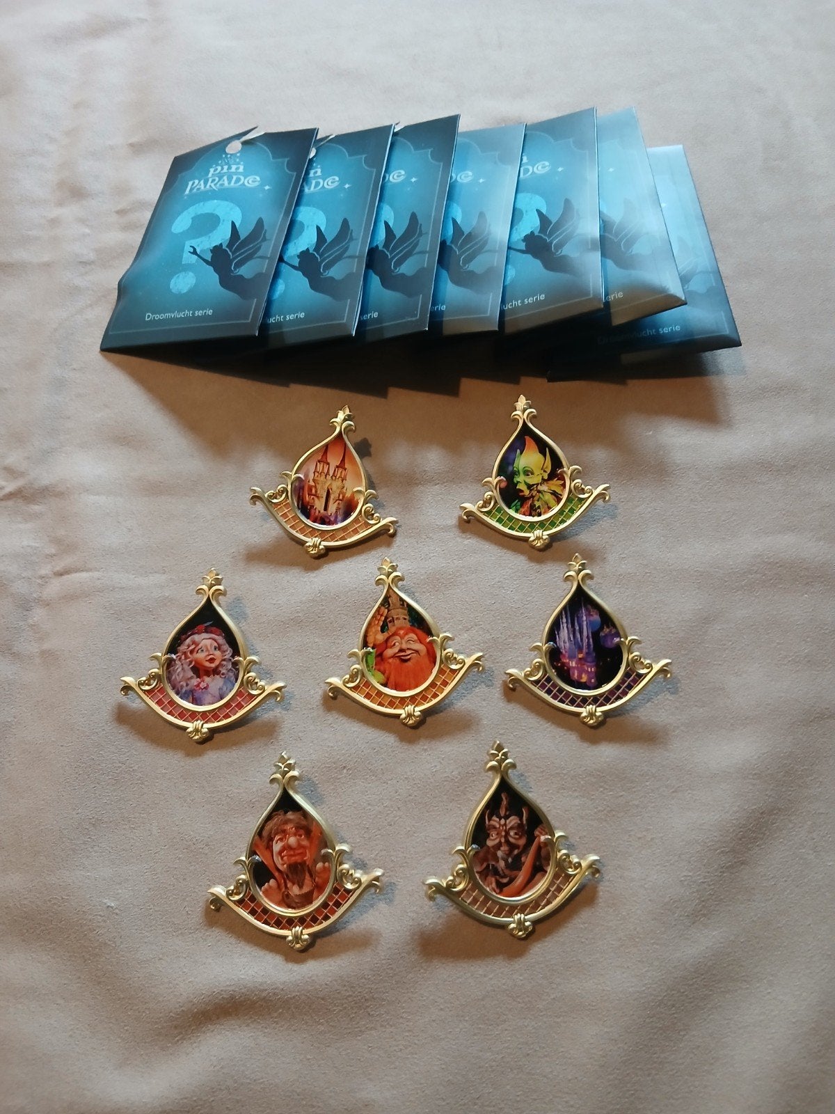 Complete serie (nieuwe) droomvlucht pins, Ophalen, Nieuw, Button of Speldje