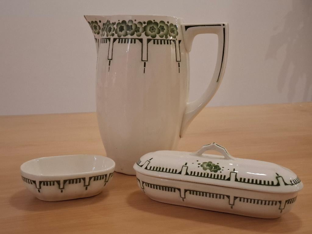 Ancien service de toilette, Antiek en Kunst, Antiek | Woonaccessoires, Ophalen