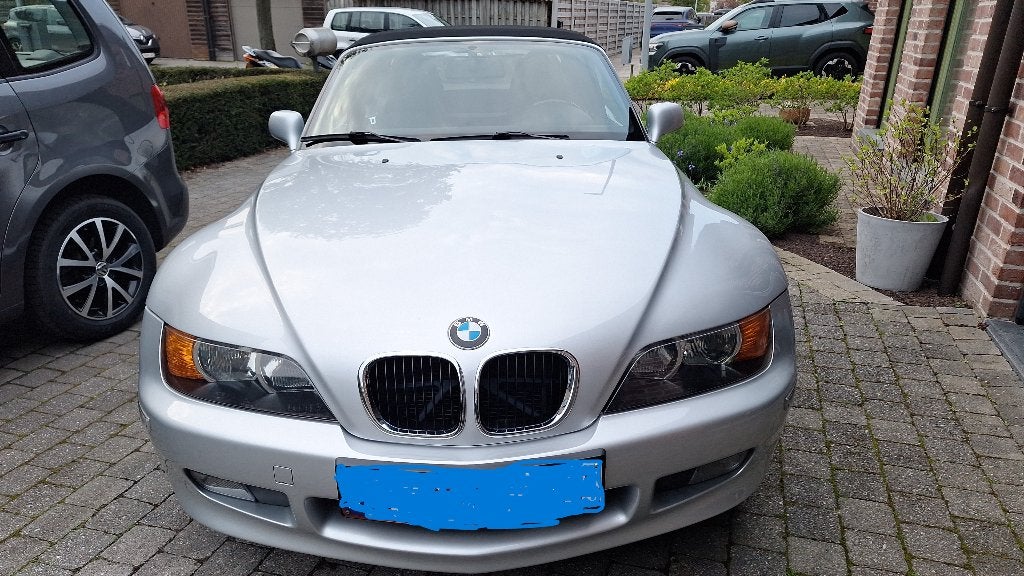 Z3 - Bwj. 2000 - 1.9i/118pk - 158.000 km - PERFECTE STAAT !, Auto's, Achterwielaandrijving, Zwart, 4 cilinders, Cabriolet