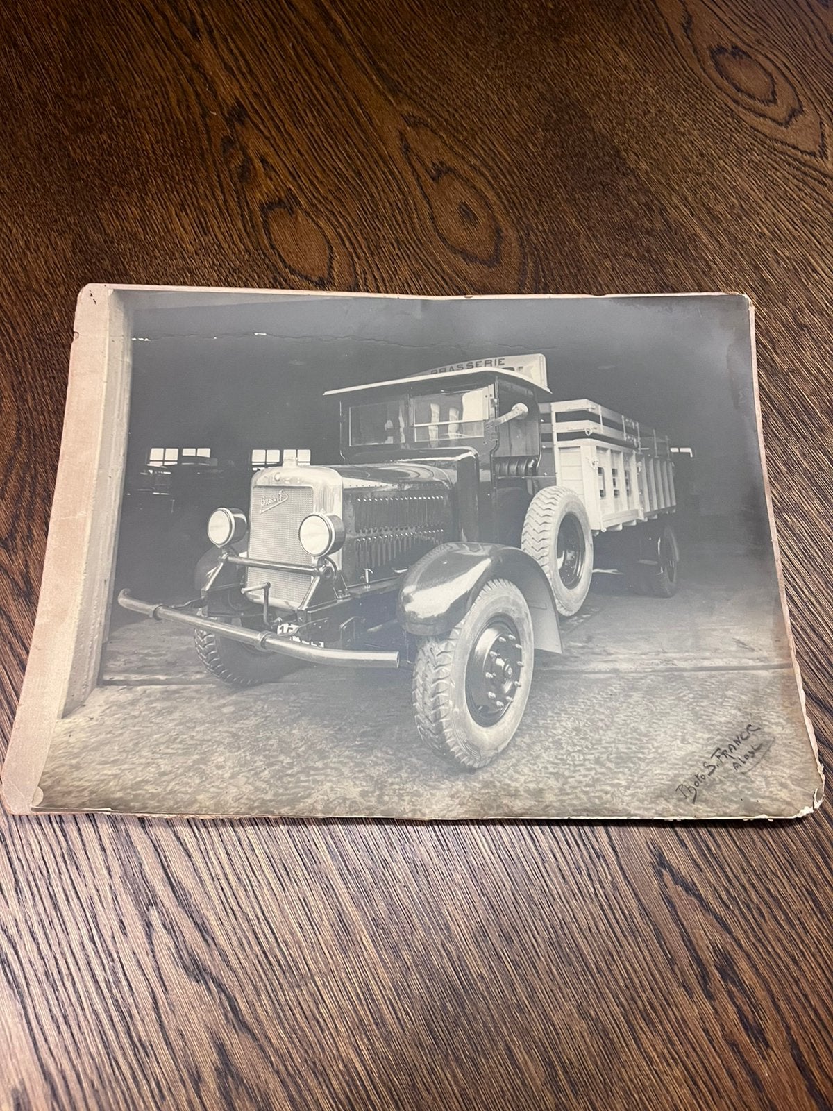 Oude foto Camion Brouwerij De Blieck Aalst, Enlèvement, Comme neuf
