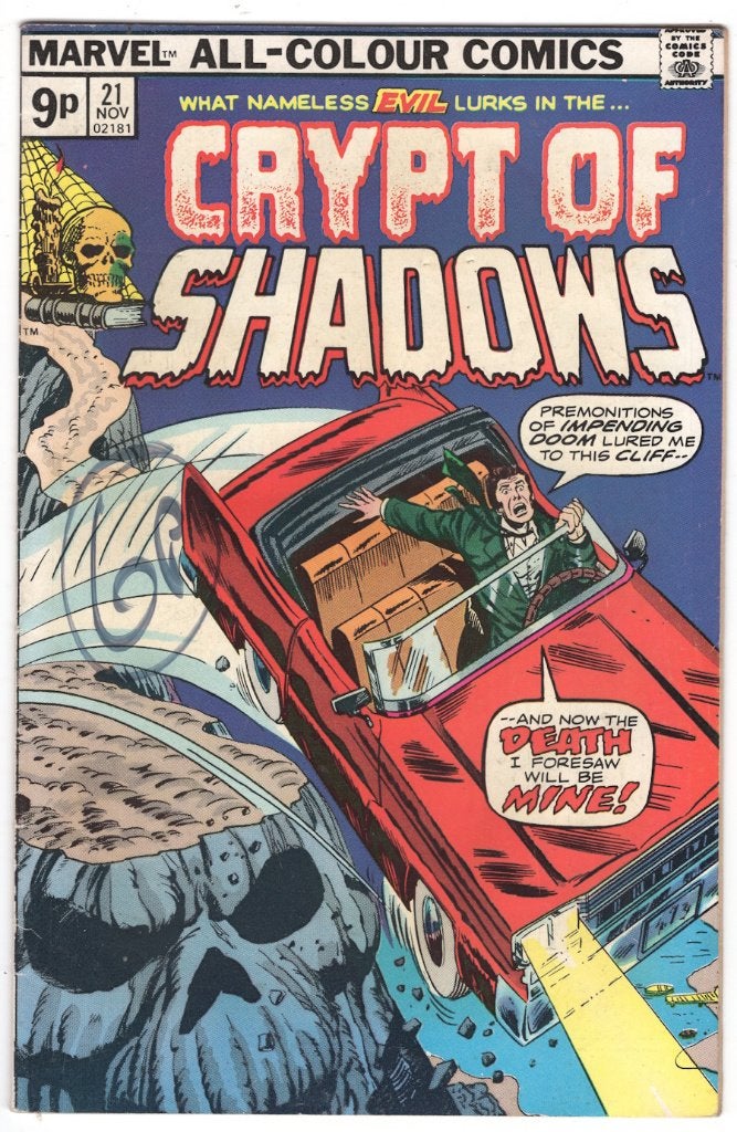 Crypt of Shadows (Marvel, 1973) #21, Ophalen of Verzenden, Gelezen