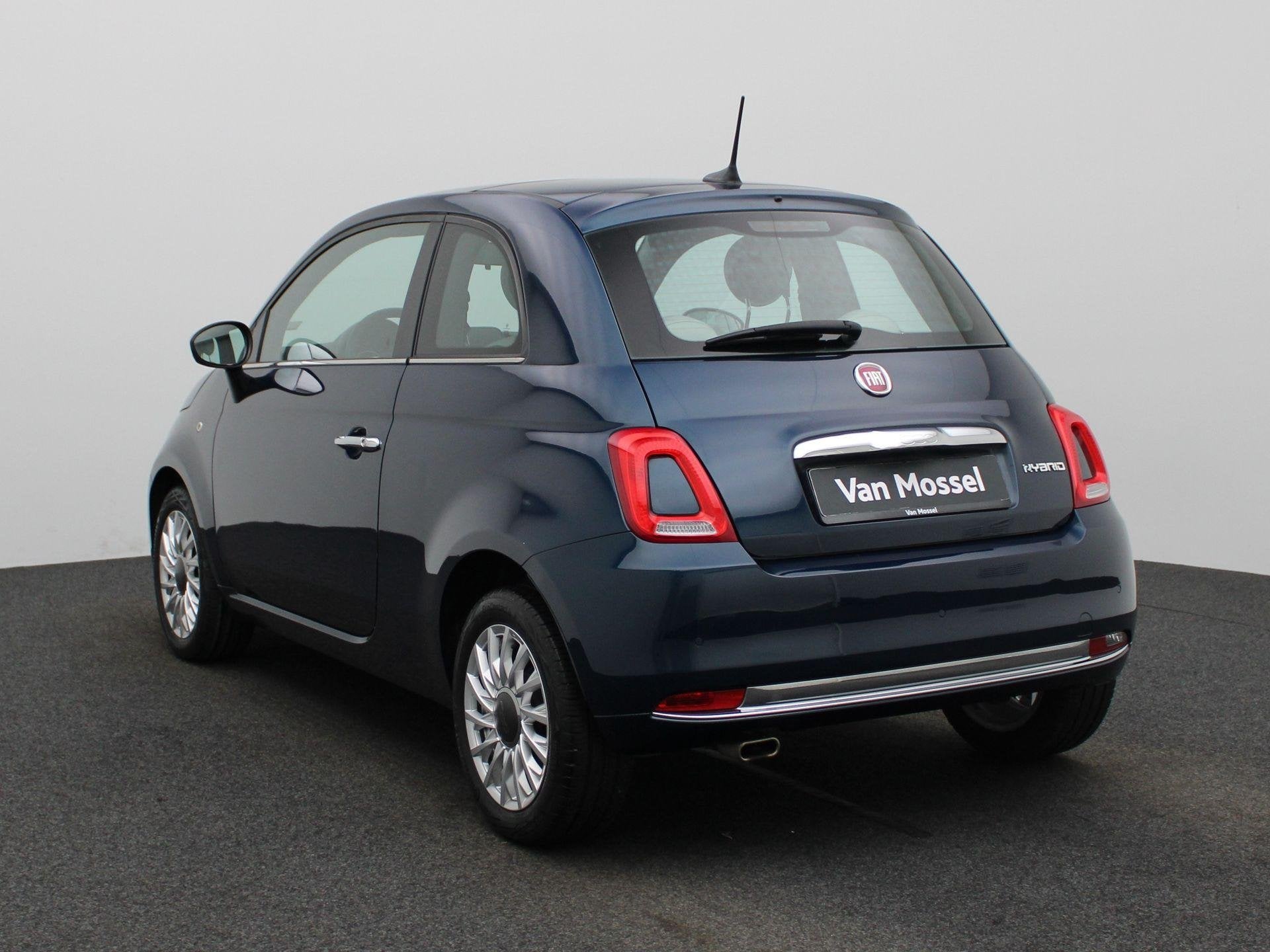 Fiat 500 1.0 Hybrid 70 Star, Auto's, Voorwielaandrijving, 4 zetels, Blauw, Bedrijf