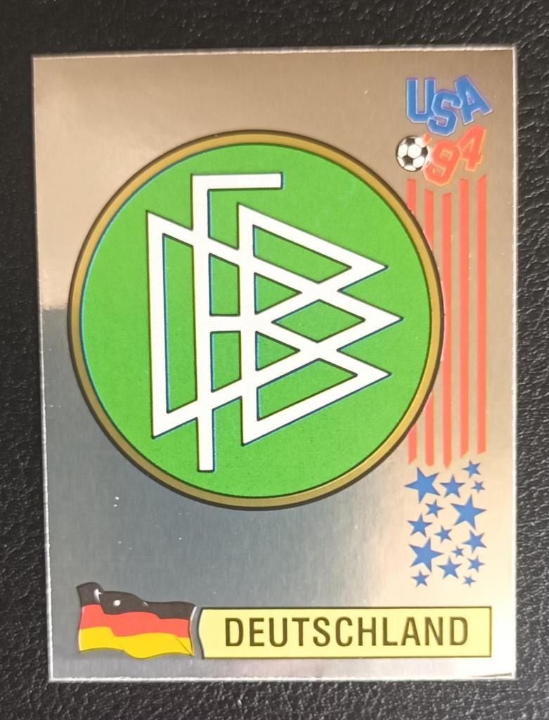 PANINI USA 94 # 172 BADGE DEUTSCHLAND, Verzamelen, Ophalen of Verzenden