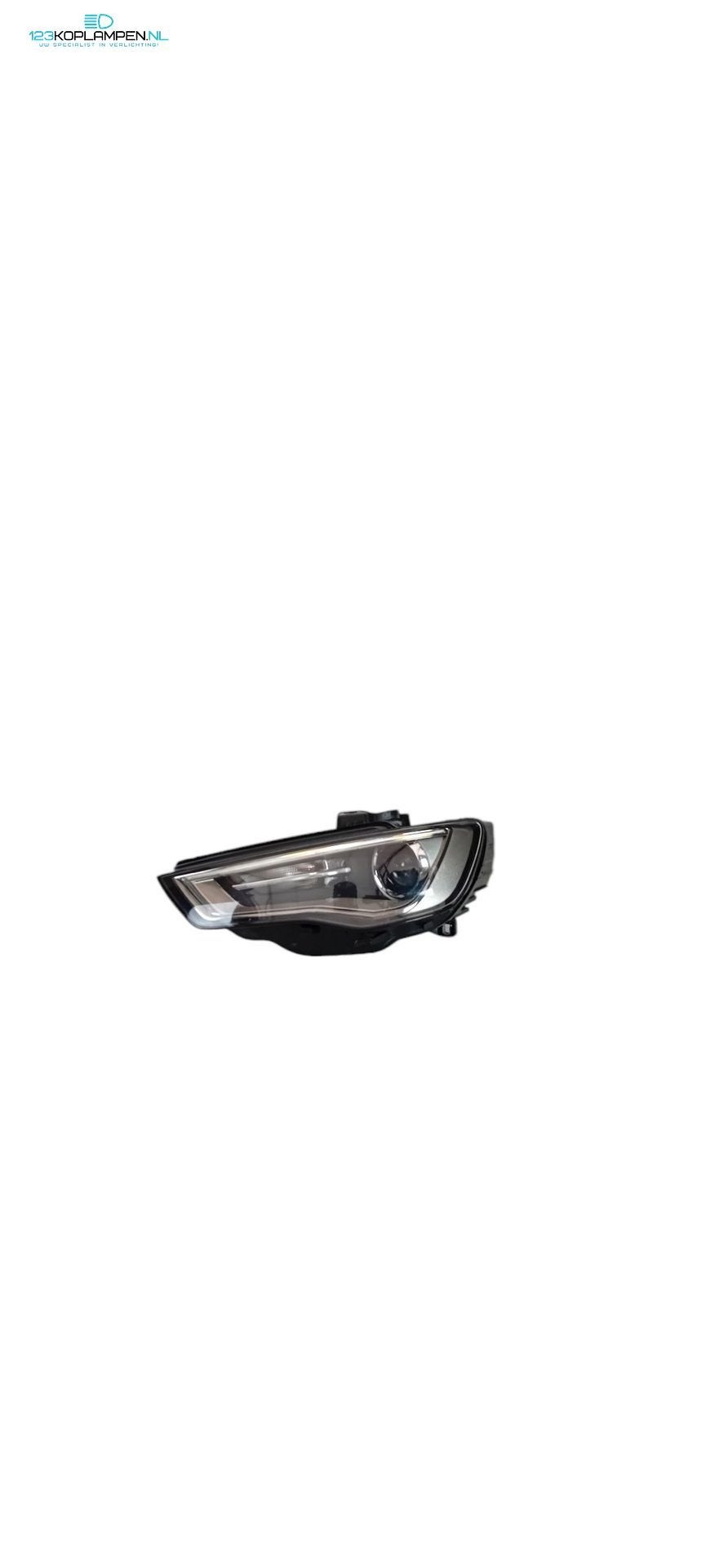 Phare Avant Gauche Xenon LED Audi A3 8V Cabrio Limousine Sed, -, -, Origine de la pièce connue, Audi