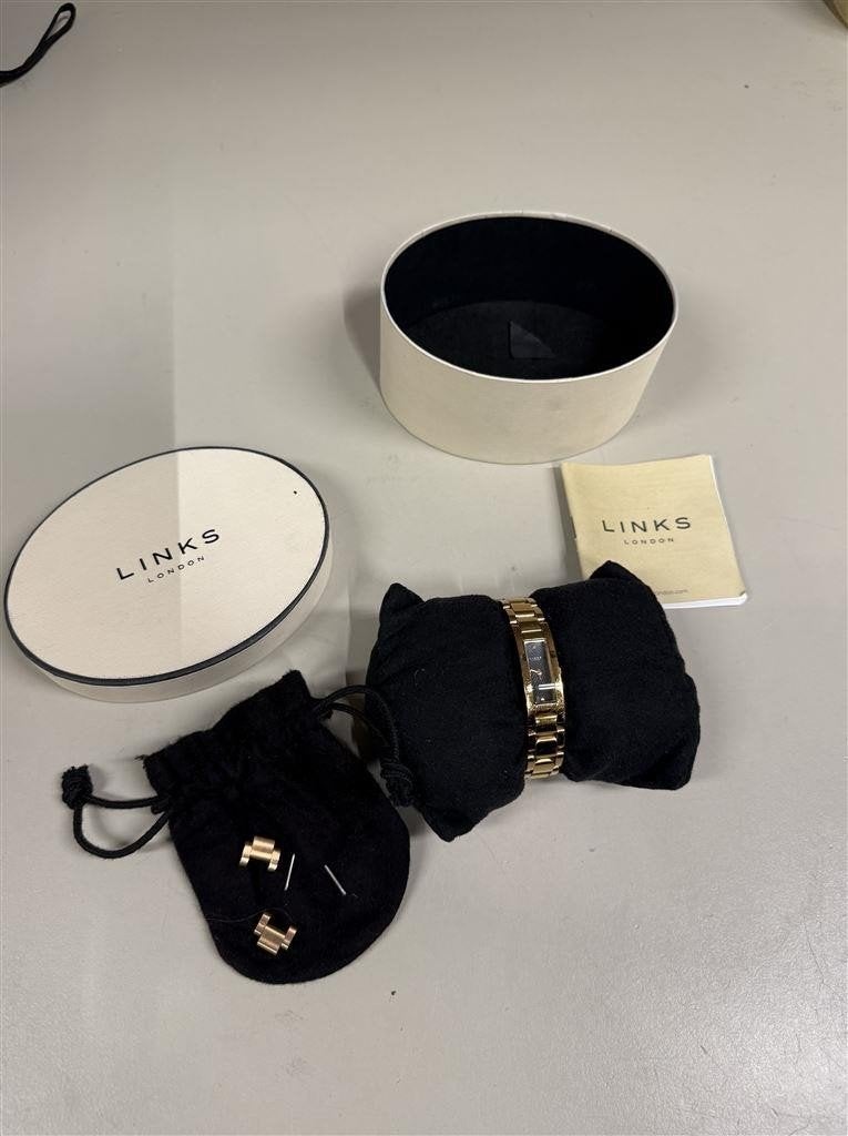 Links of London rose gold Selene horloge, Enlèvement ou Envoi, Comme neuf