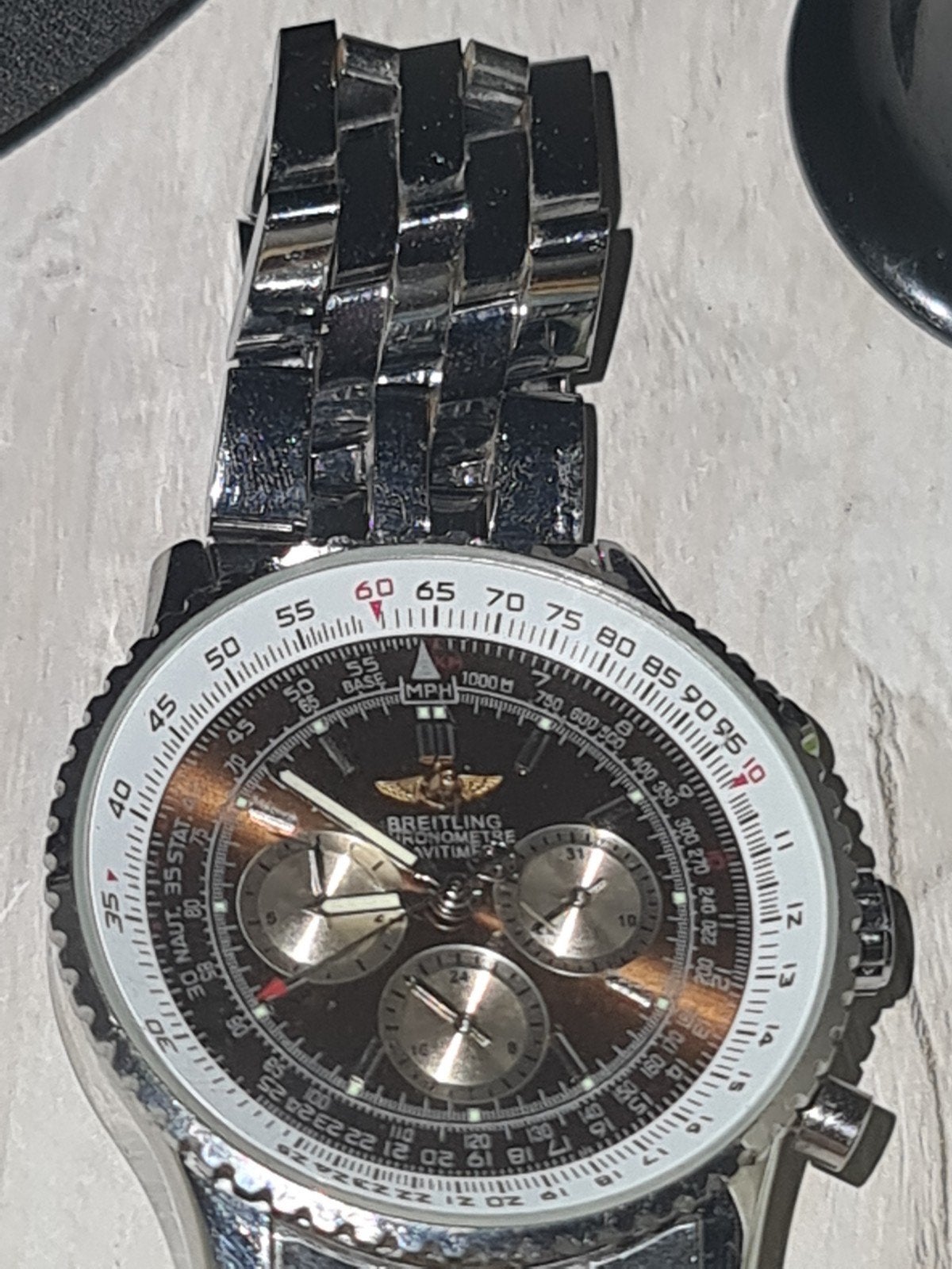breitling, Bijoux, Sacs & Beauté, Montres | Hommes, Enlèvement ou Envoi, Breitling