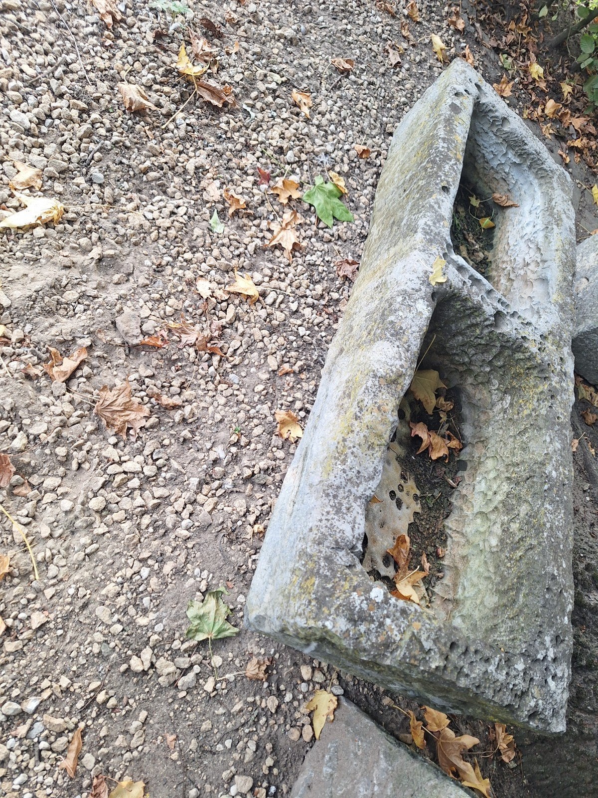 oud arduinen trogje 120 cm, Moins de 30 cm, Pierre, Enlèvement, Utilisé