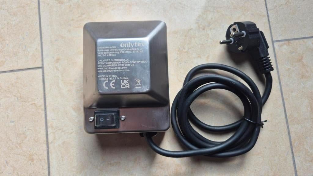Moteur électrique pour barbecue
