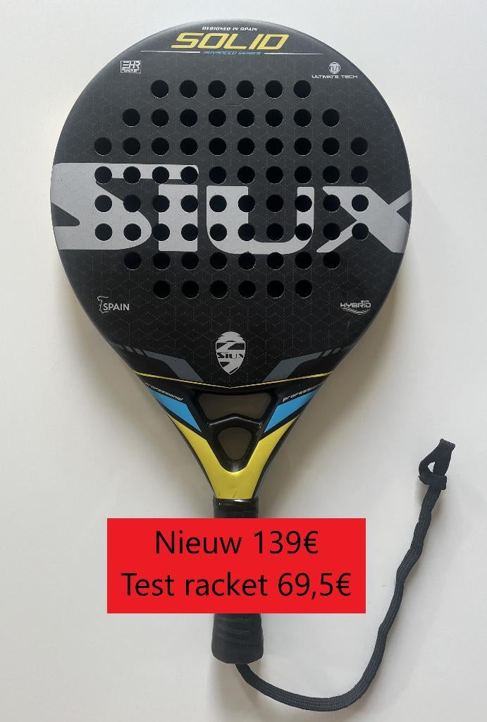 Siux Solid padel racket, Enlèvement ou Envoi, Comme neuf, Raquette de padel