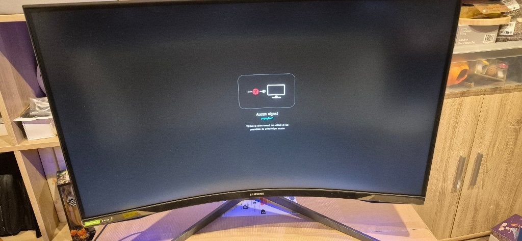 ECRAN PC GAMING SAMSUNG, ODYSSEY G7 LC32G75TQSRXEN, Computers en Software, VA, Zo goed als nieuw, DisplayPort, Quad HD (2K)