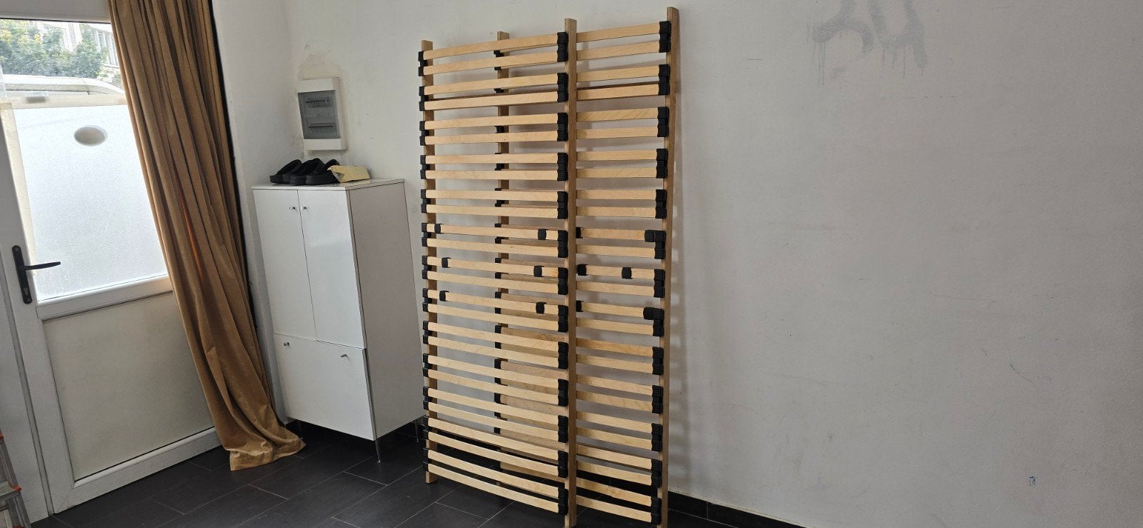 sommier à lattes 2x80cmx200cm pour un lit 160cmx200cm en par, Maison & Meubles, Enlèvement ou Envoi