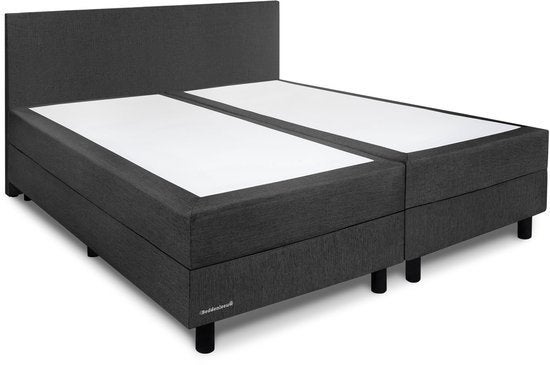 Boxspring, Ophalen, Zwart stijlvol, Zwart, Overige maten