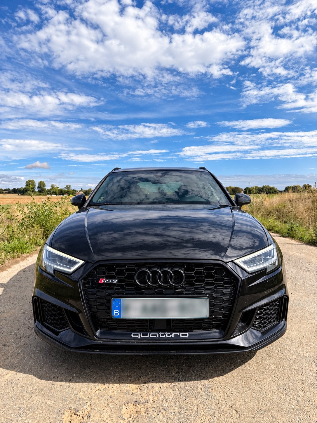 Audi Rs3 2019, Auto's, Automaat, Zwart, Zwart, Leder