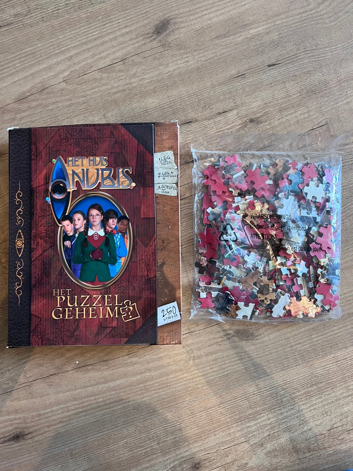 Het huis anubis puzzelgeheim, Ophalen, Meer dan 50 stukjes, Nieuw, 6 jaar of ouder