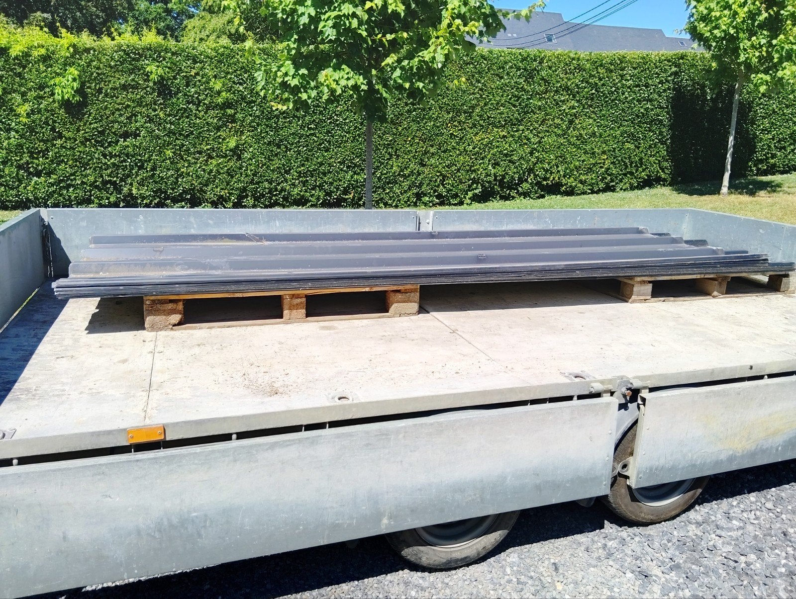 Tôles toiture +ou- 60 m2, Bricolage & Construction, Enlèvement