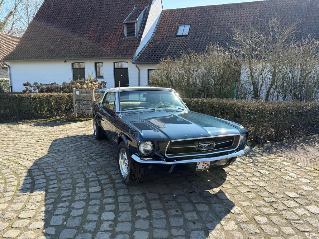 Ford Mustang Convertible – 1967, Auto's, Overige kleuren, Cabriolet, Leder en Stof, Overige kleuren