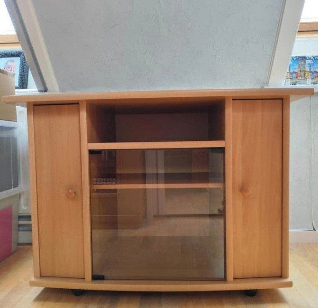 TV Meubel, Moins de 100 cm, Comme neuf, 100 à 150 cm, Enlèvement