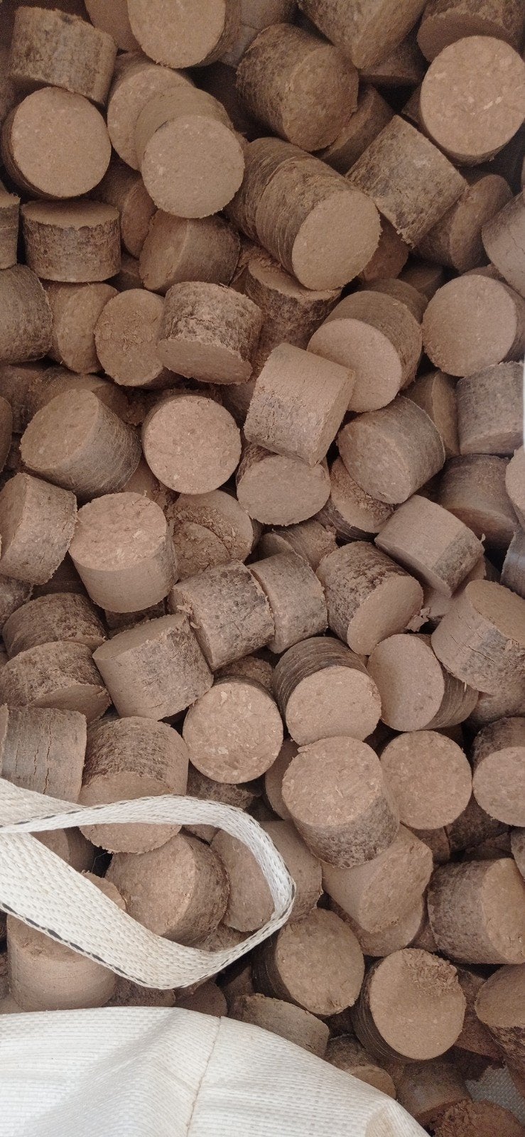 Brandhout  briketten puur en alleen eik 7€ per zak 20 kg, Enlèvement