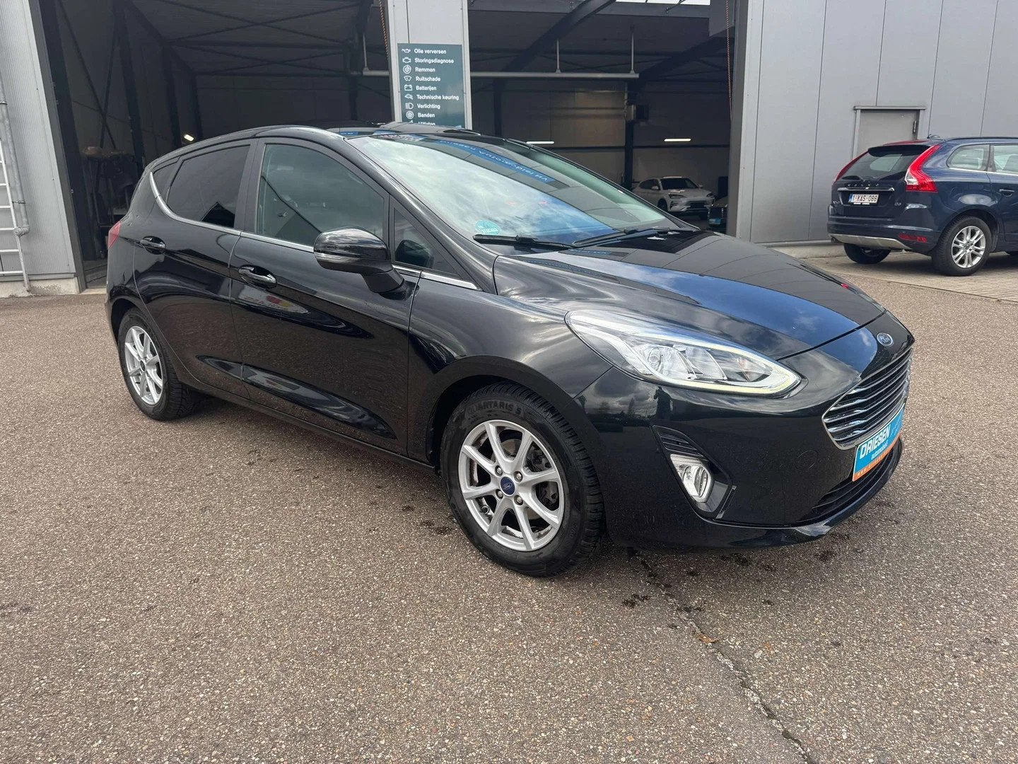 Ford Fiesta Fiesta 1.0 EcoBoost/winterpack/alu/dab/1j gar(1), Auto's, Stof, Gebruikt, 95 pk, Zwart