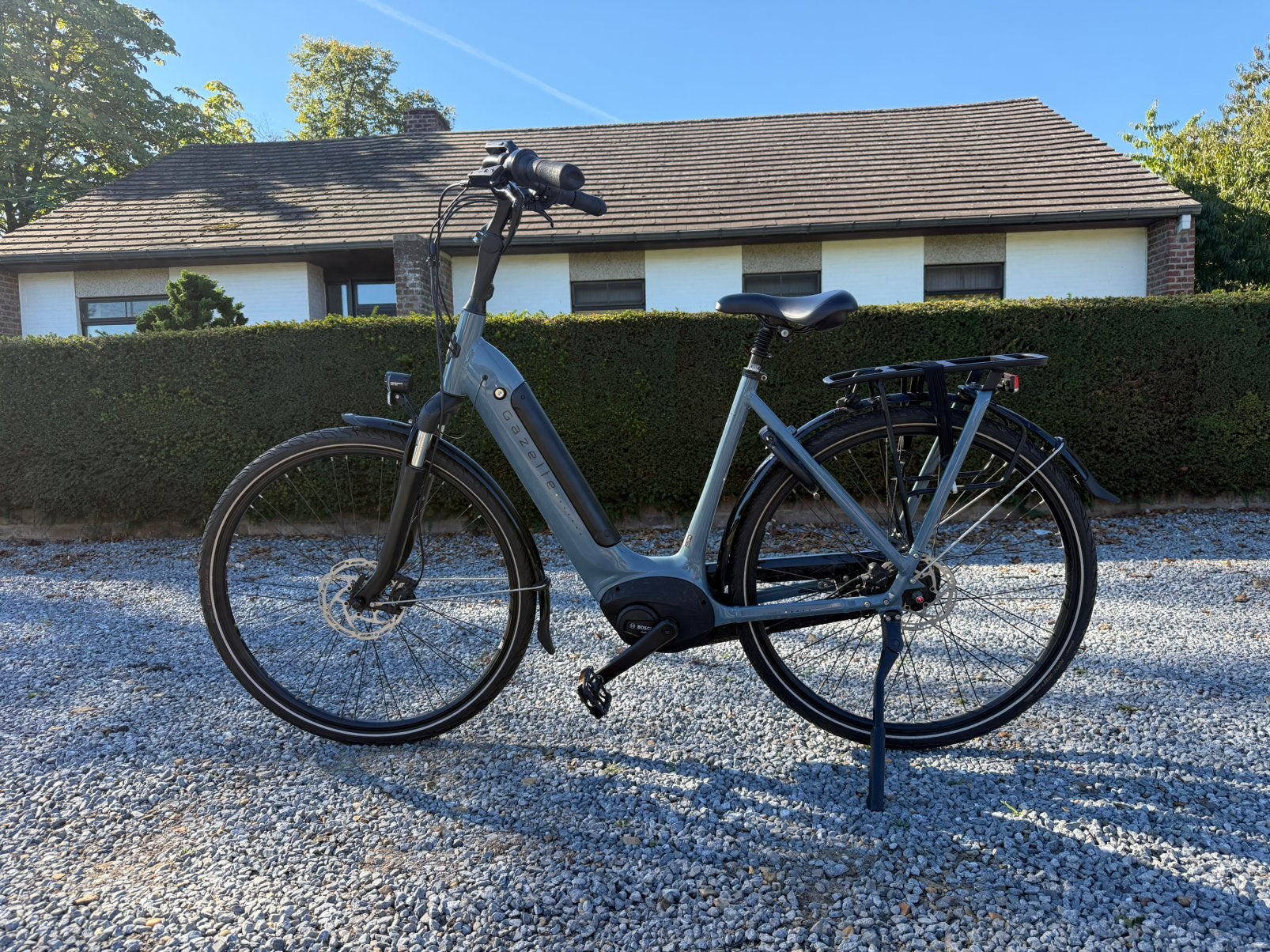 Gazelle Grenoble C7+ 2024-53-Kmstand 1200, Fietsen en Brommers, Ophalen of Verzenden, Zo goed als nieuw, Gazelle