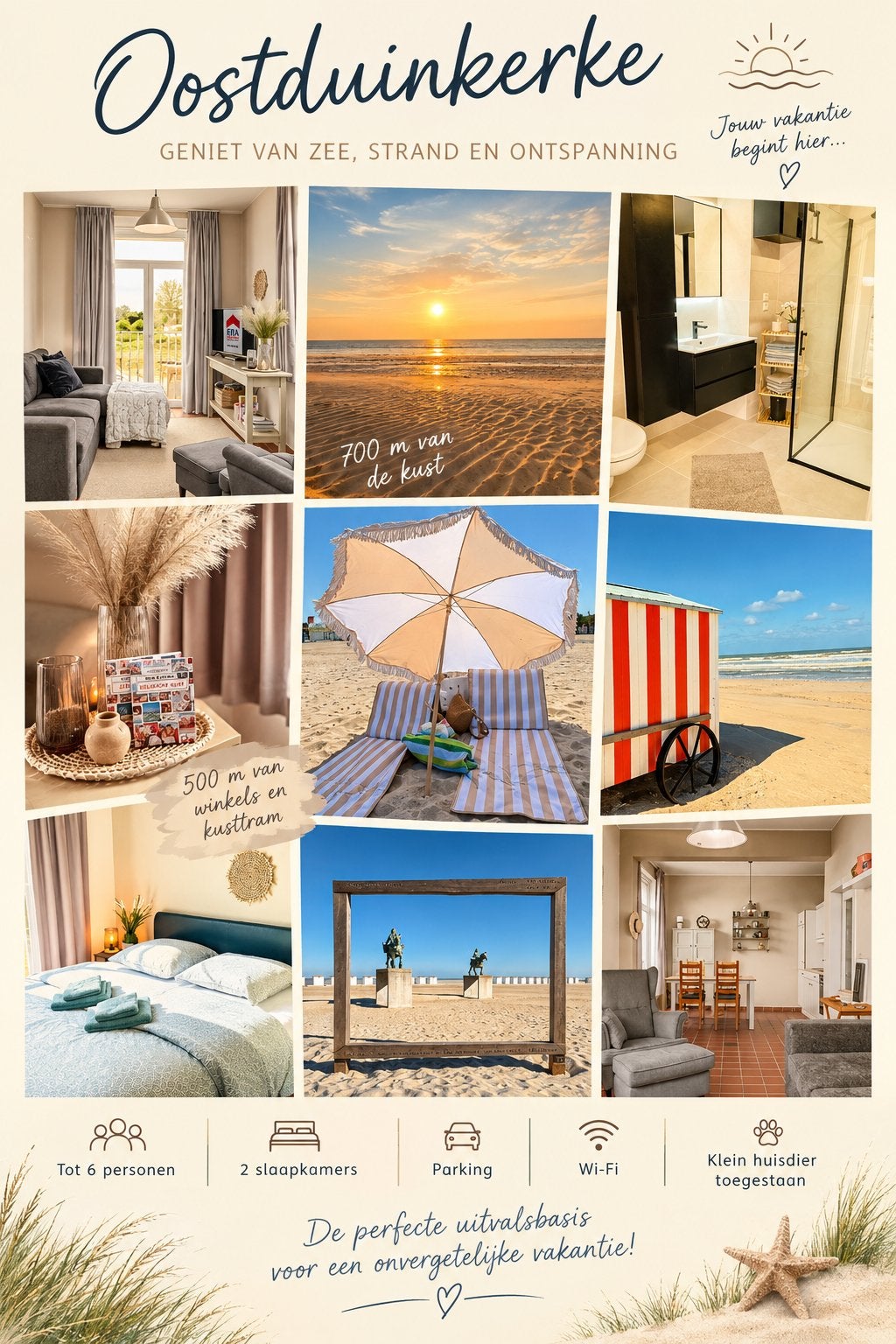 Compleet ingericht vakantie-appartement te Oostduinkerke, Vakantie, Eigenaar