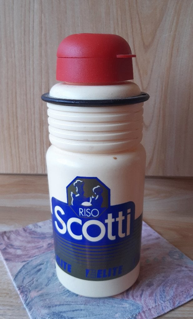 WIELRENNEN CYCLISME DRINKBUS BIDON TEAM RISO SCOTTI, Ophalen of Verzenden