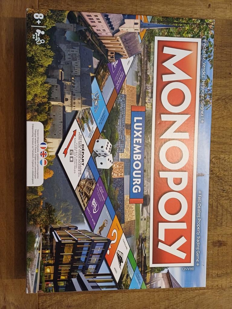 Monopoly Luxembourg, Ophalen of Verzenden