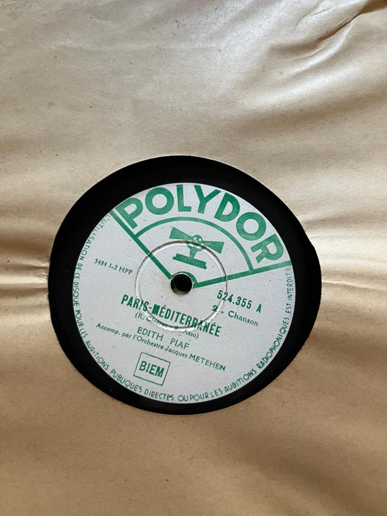 78 toeren platen Edith Piaf, Enlèvement ou Envoi, Utilisé