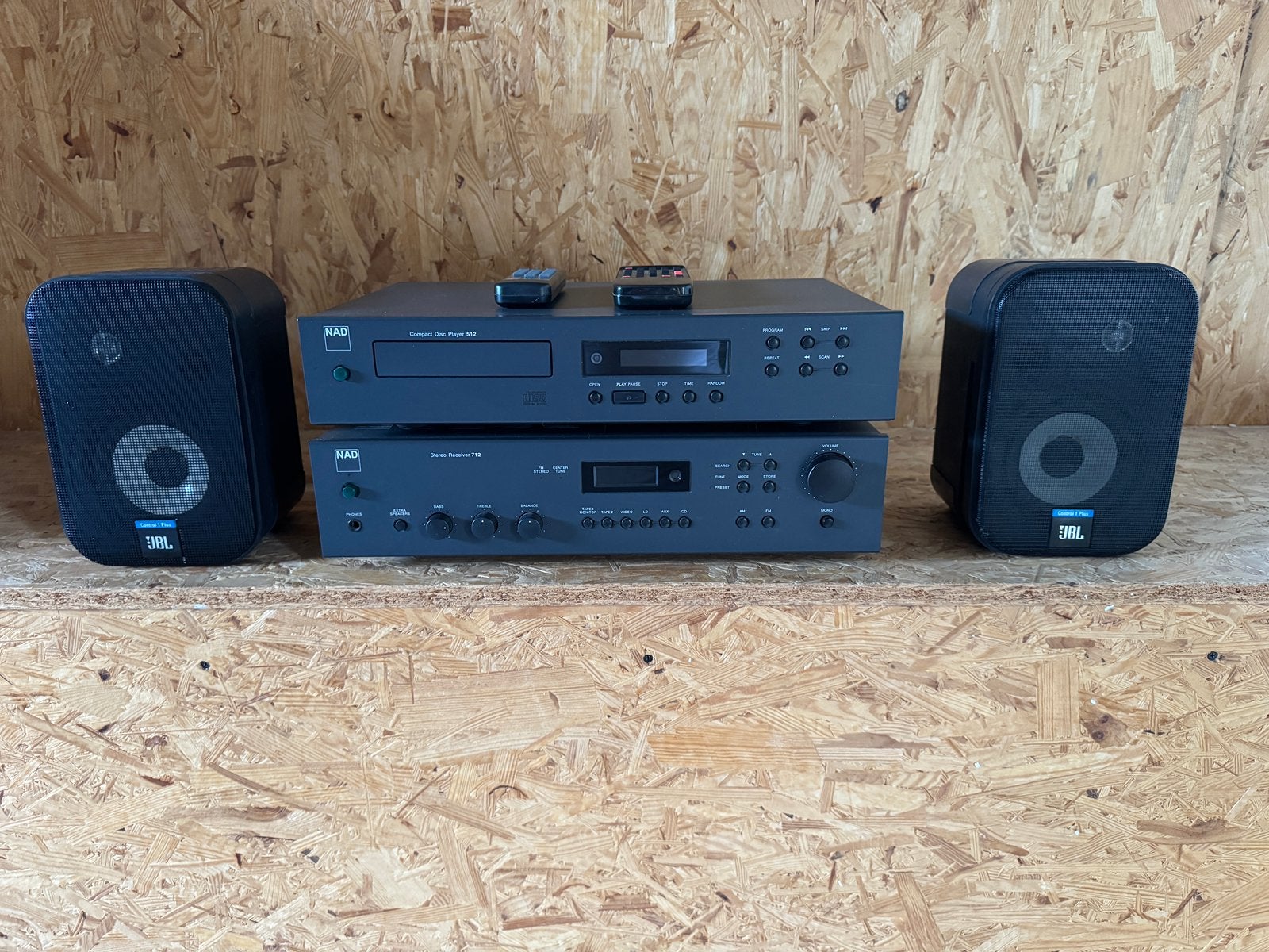 Chaine NAD (ampli + lecteur CD), Audio, Tv en Foto, Versterkers en Ontvangers, Ophalen, Gebruikt