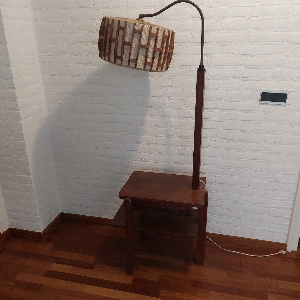 Lamp met tafel. Art deco., Antiek en Kunst, Ophalen