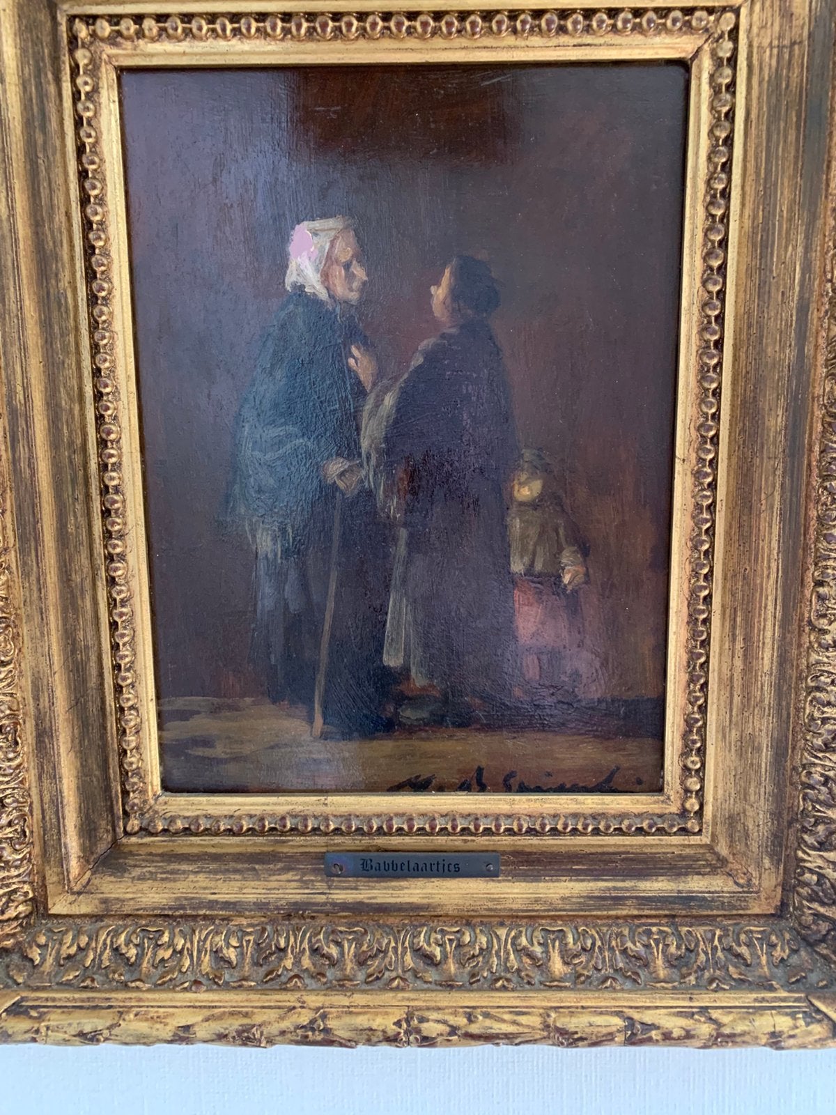 Marthe De Spiegeleir, Antiquités & Art, Enlèvement