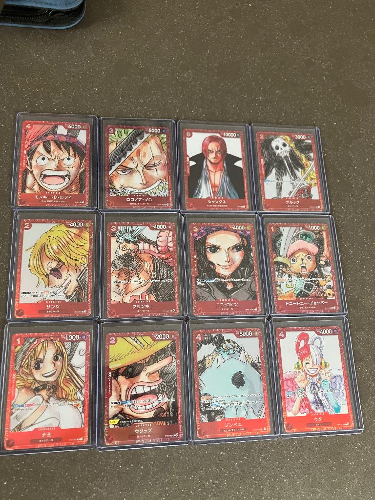 One piece collectie, Ophalen, Nieuw, Meerdere kaarten, Foil