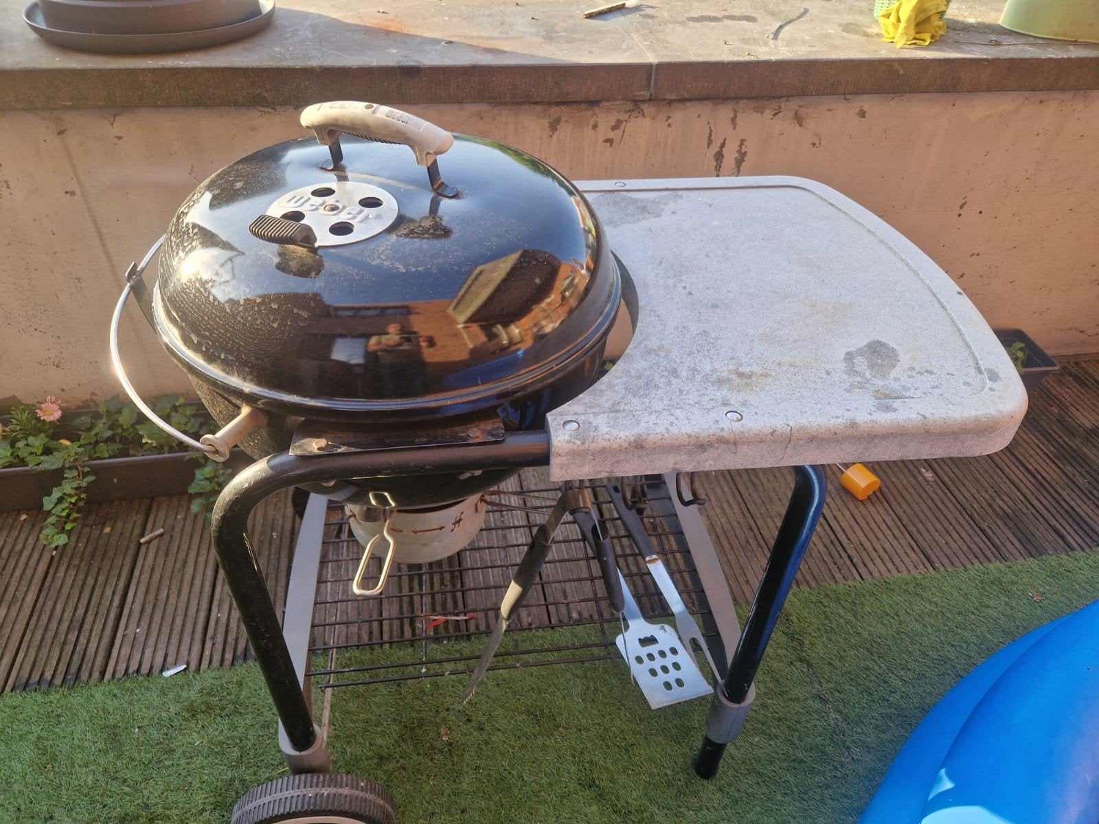 Barbecue Weber, Ophalen