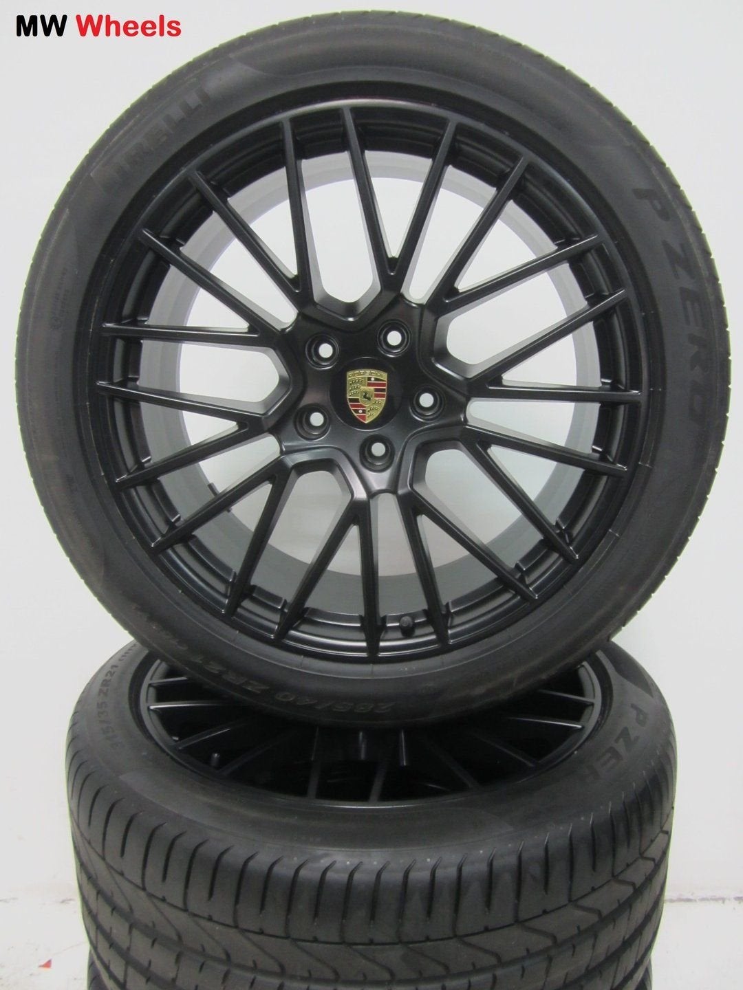 Porsche 21 inch Origineel velgen Cayenne coupe zomerbanden, Neuf, Pneus et Jantes, 285 mm, Pneus été