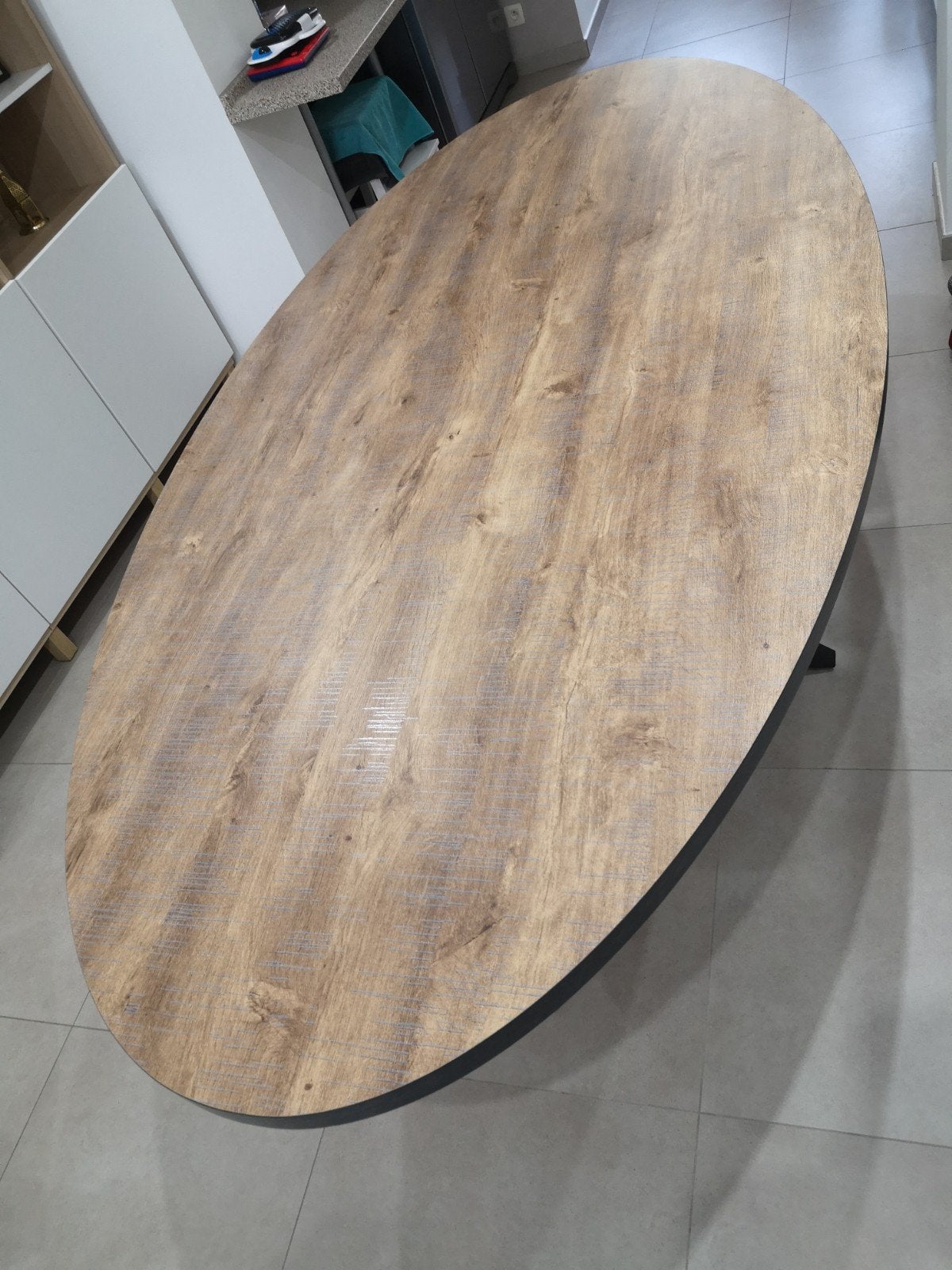Table à Manger Elios, Ophalen, 100 tot 150 cm, 200 cm of meer, Zo goed als nieuw