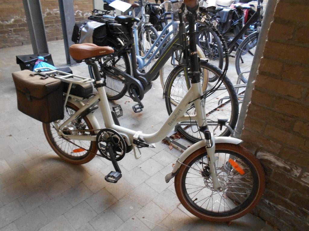 Electrische opvouwbare minifiets, Fietsen en Brommers, Ophalen, Zo goed als nieuw, 50 km per accu of meer, Overige merken