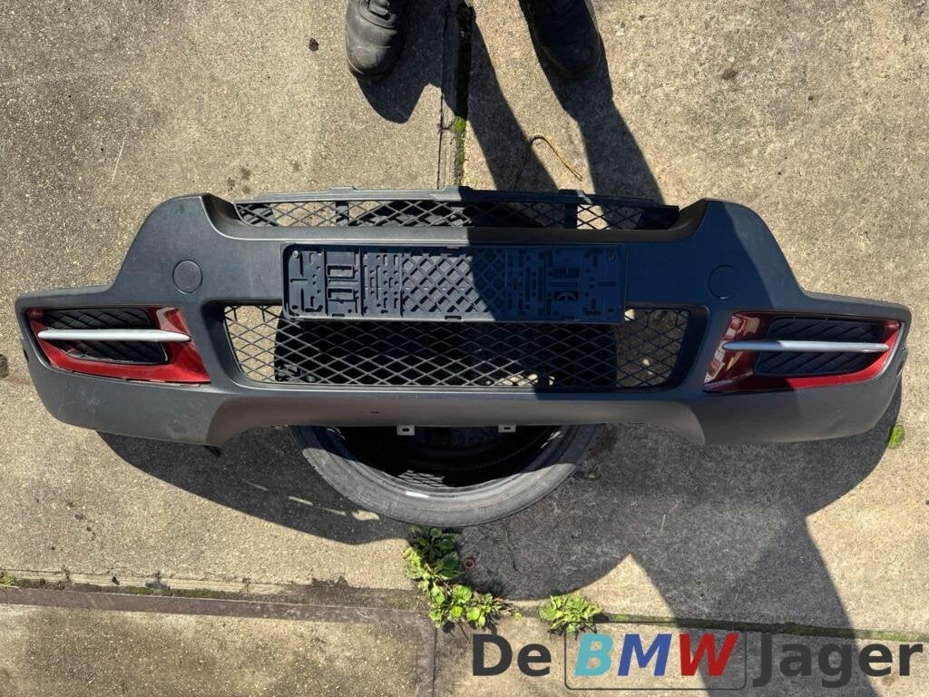 Bumper voor vermilion rot A82 BMW X5 E70 51117172356, Gebruikt, Voor, Ophalen of Verzenden, Bumper
