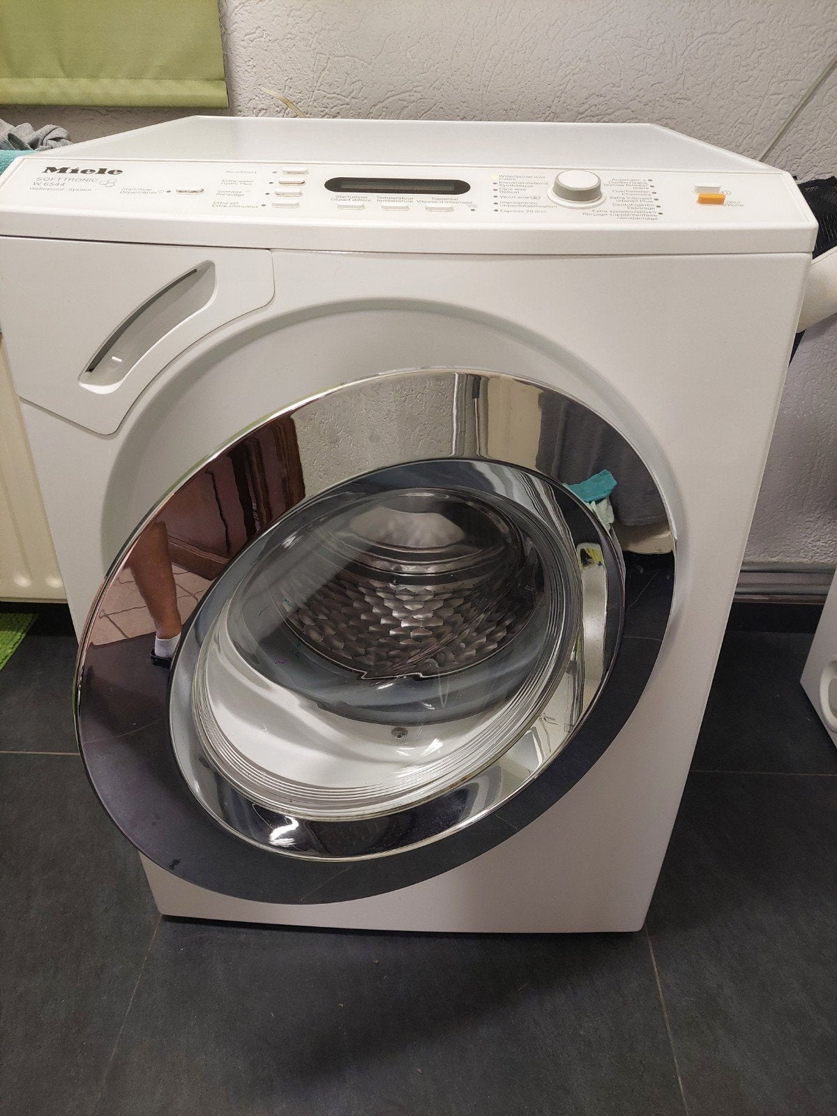 Miele wasmachine en droogkast in perfecte staat, Elektronische apparatuur, Wasmachines, 6 tot 8 kg, Ophalen, Zo goed als nieuw