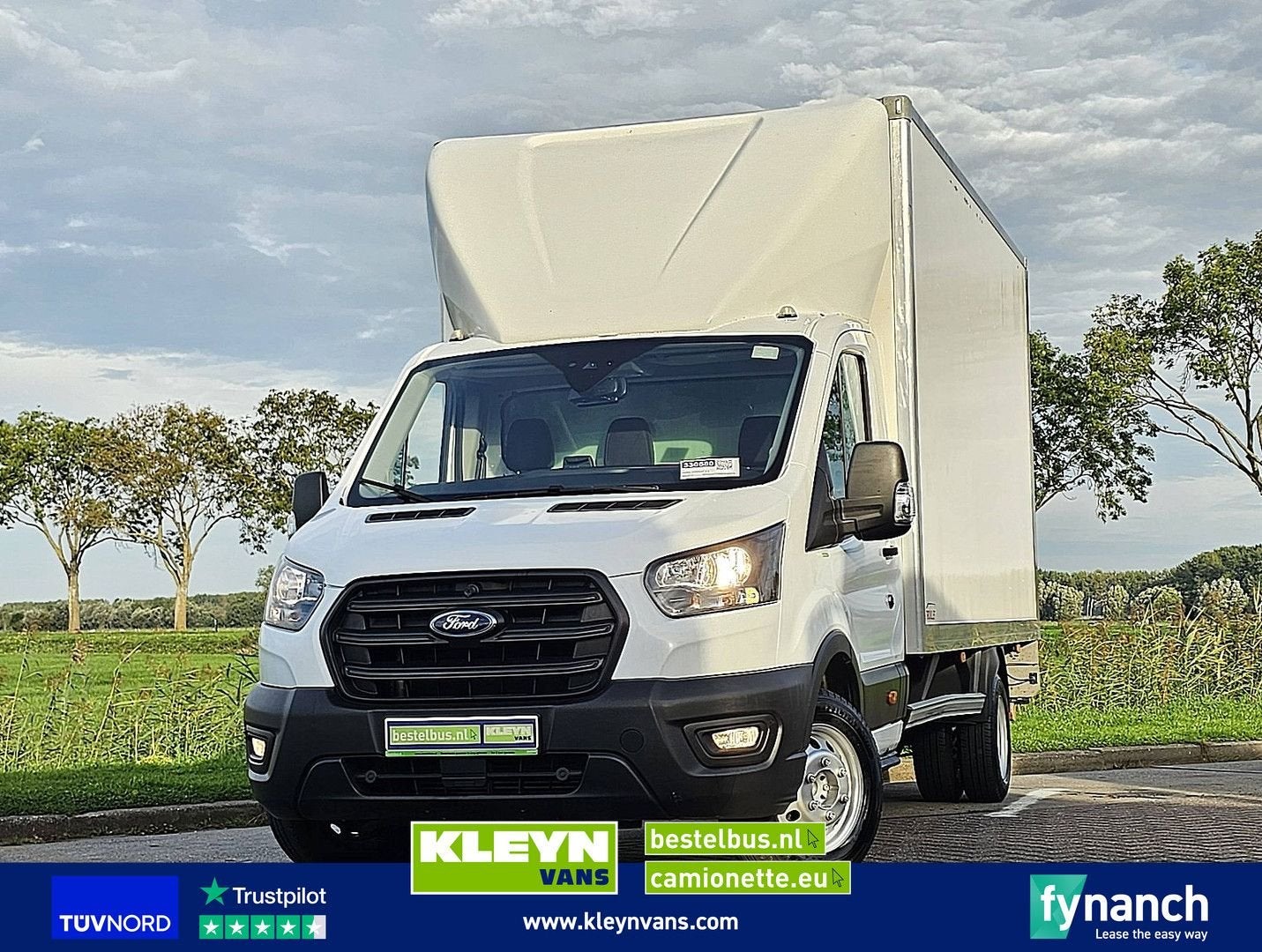 Ford TRANSIT 2.0 Bakwagen Laadklep Spoiler Dubbellucht 170PK, Parkeercamera, Wit, Bedrijf, Ford