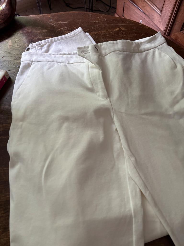 Mooie witte broek twinset, Twinset, Wit, Maat 42/44 (L), Ophalen of Verzenden