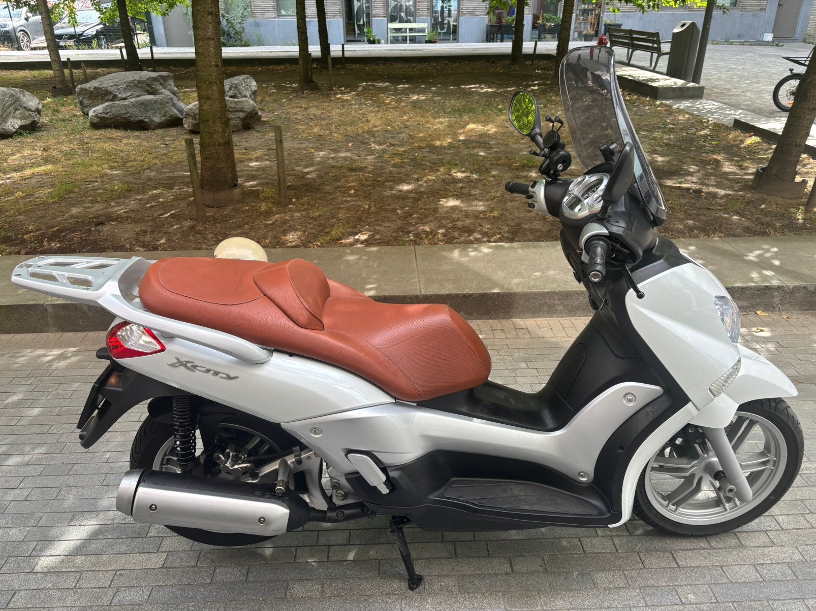 Yamaha X City, Enlèvement, Utilisé
