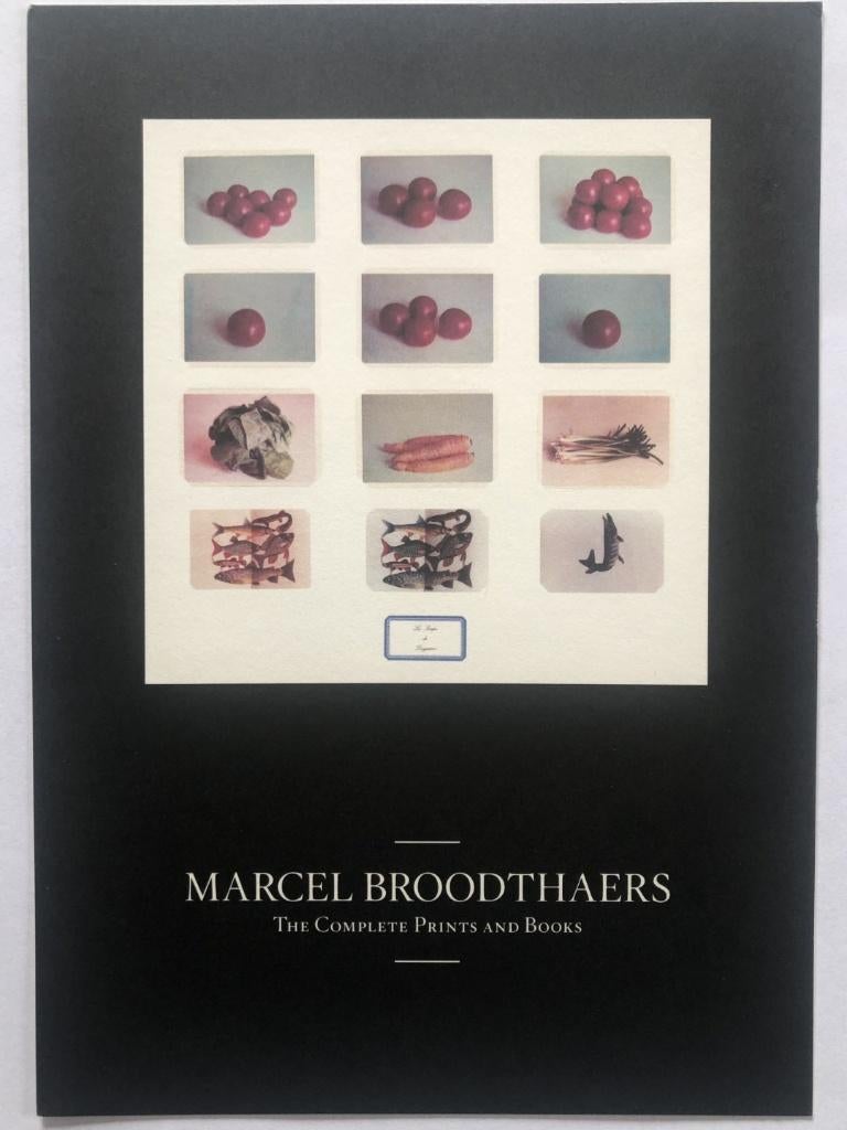 Marcel broodthaers uitnodiging, Antiek en Kunst, Ophalen of Verzenden
