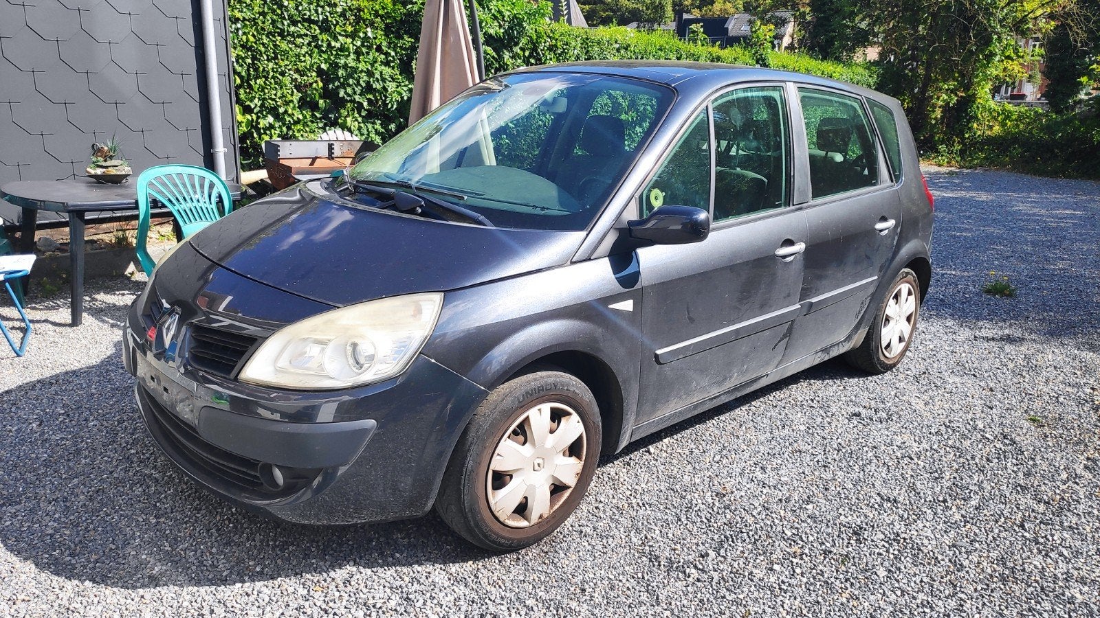 Renault Scénic 2 (pièces ou export), Argent ou Gris, Achat, Boîte manuelle, 5 portes