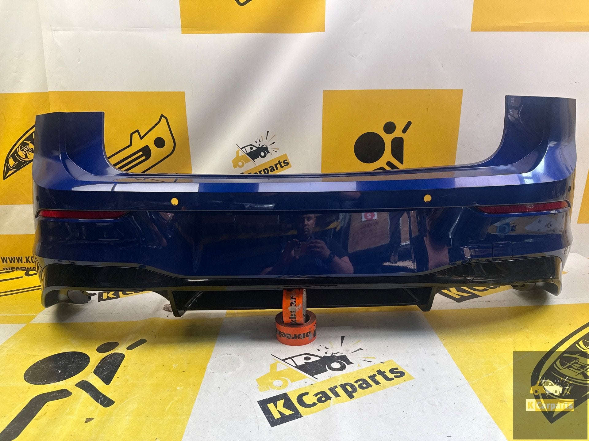 VW Golf 8 R VIII R R20 6 pdc Bumper 5H6807421E Achterbumper, Gebruikt, Volkswagen, Volkswagen AG, Vw@volkswagen.de