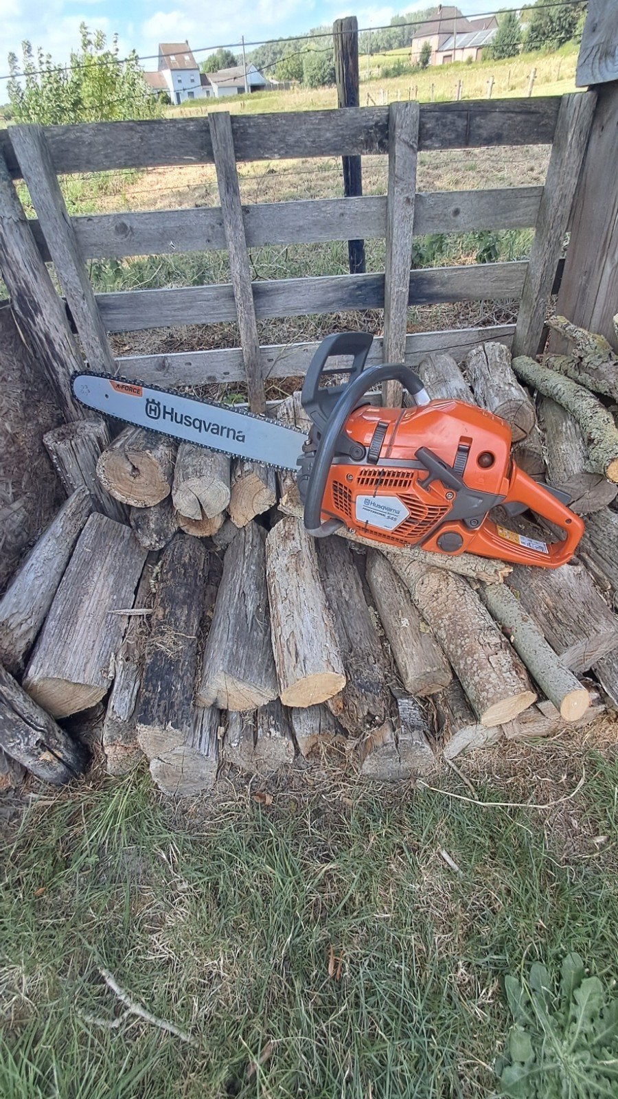 Kettingzaag Husqvarna 545 mark II autotune professional, Tuin en Terras, Hand-tuingereedschap, Ophalen, Zo goed als nieuw, Husqvarna